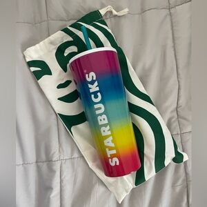 Starbucks tumbler BAG ONLY